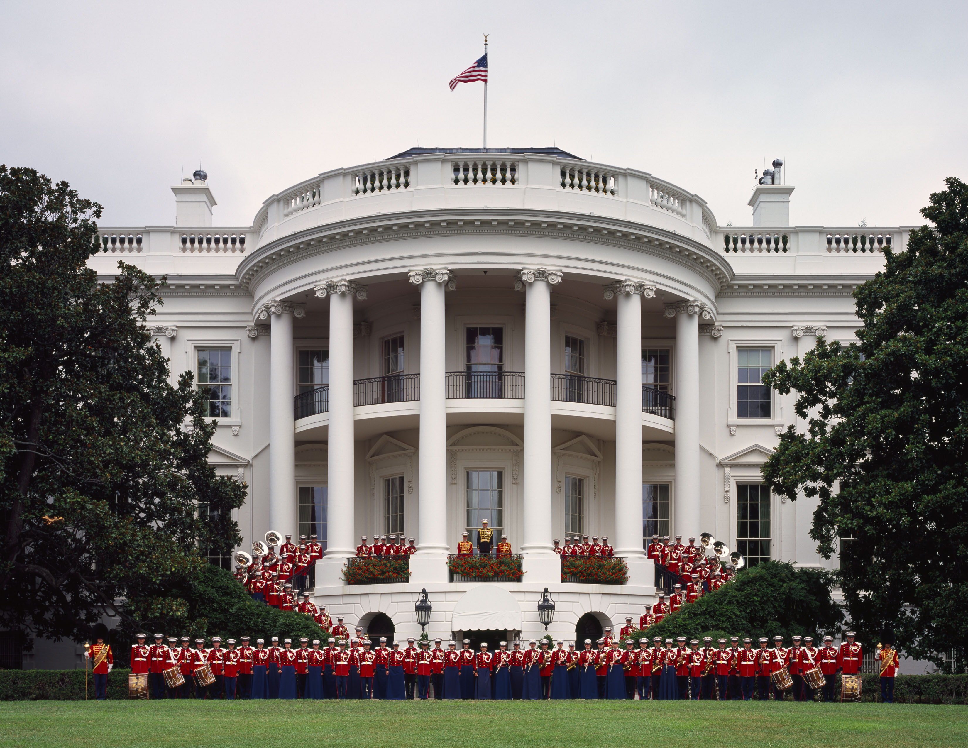 United States Marine Band at the White House 1 Белый дом Белый дом