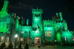 pic 1 CASA LOMA TORONTO JOINS TOURISM IRELAND S GLOBAL GREENING новости Global Greening, Святой Патрик, тбилиси