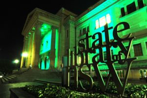 pic 1 STATE LIBRARY OF NEW SOUTH WALES SYDNEY JOINS TOURISM IRELAND S GLOBAL GREENING новости Global Greening, Святой Патрик, тбилиси