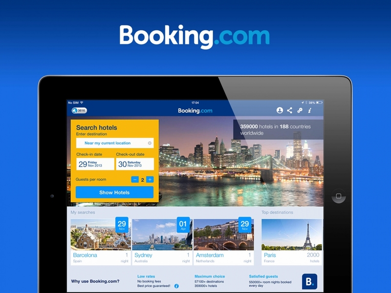 На Booking.com Абхазия указана как самостоятельное государство