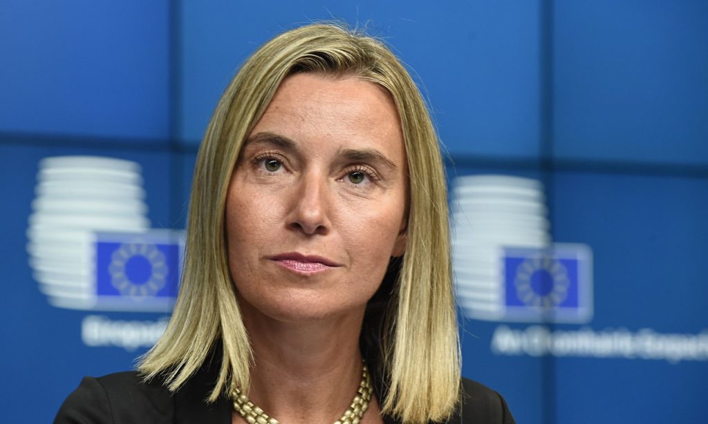 Federica Mogherini новости Абхазия, Георгий Квирикашвили, Грузия, евросоюз, ес, Федерика Могерини, Цхинвальский регион, Южная Осетия