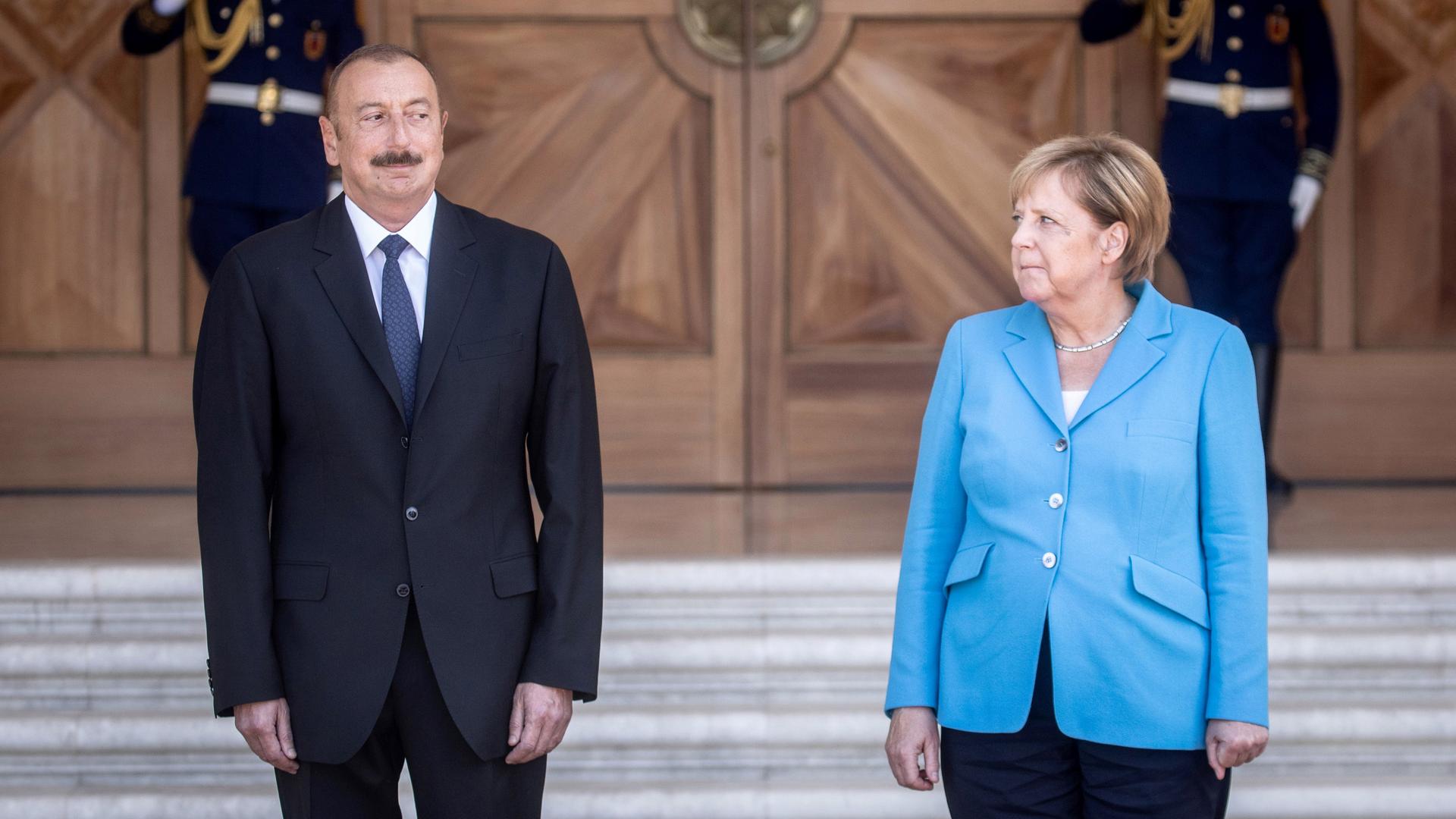 Aliyev Merkel 2 Ильхам Алиев Ильхам Алиев