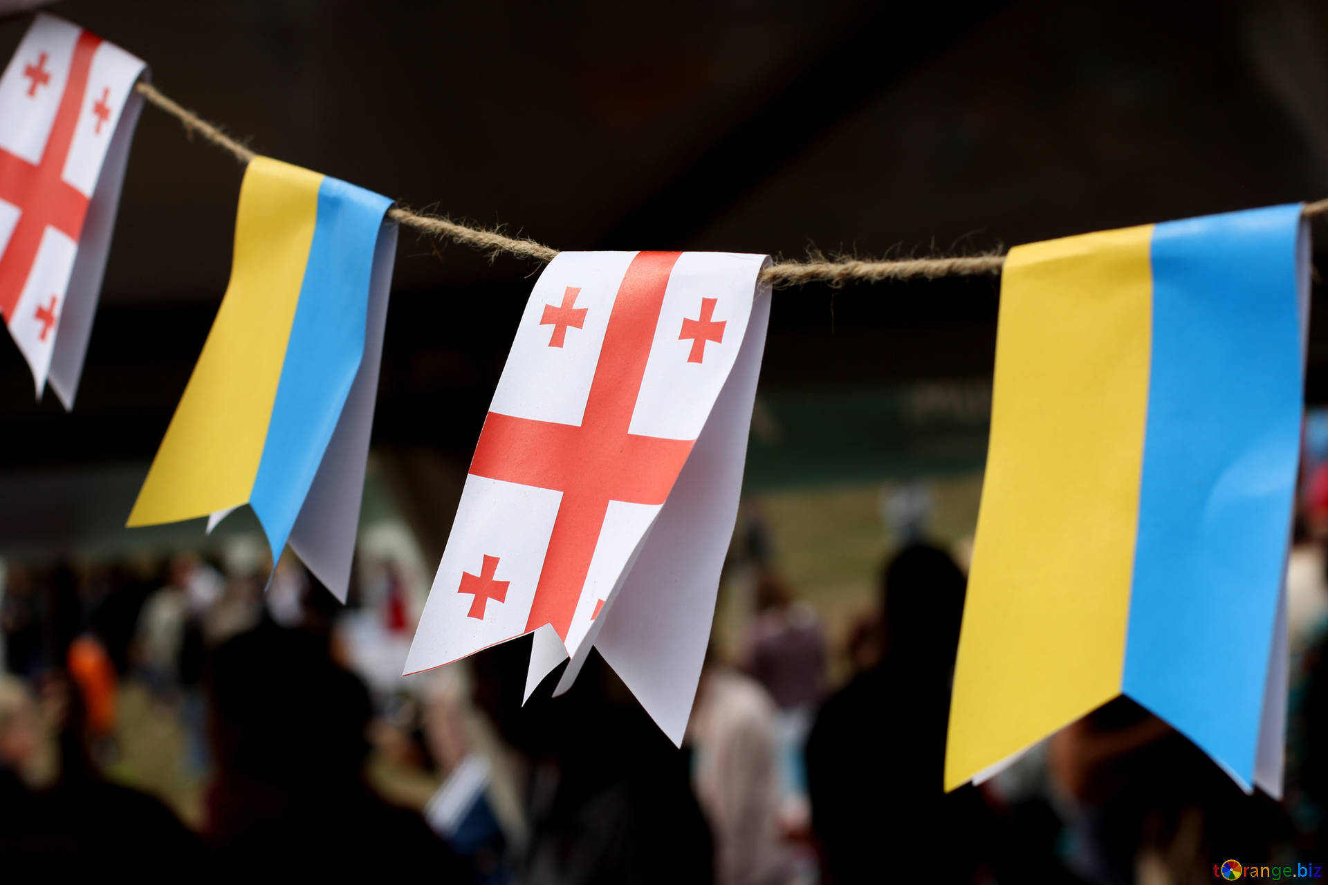 Georgia Ukraine Flags новости ID-карта, Грузия, паспорт, украина