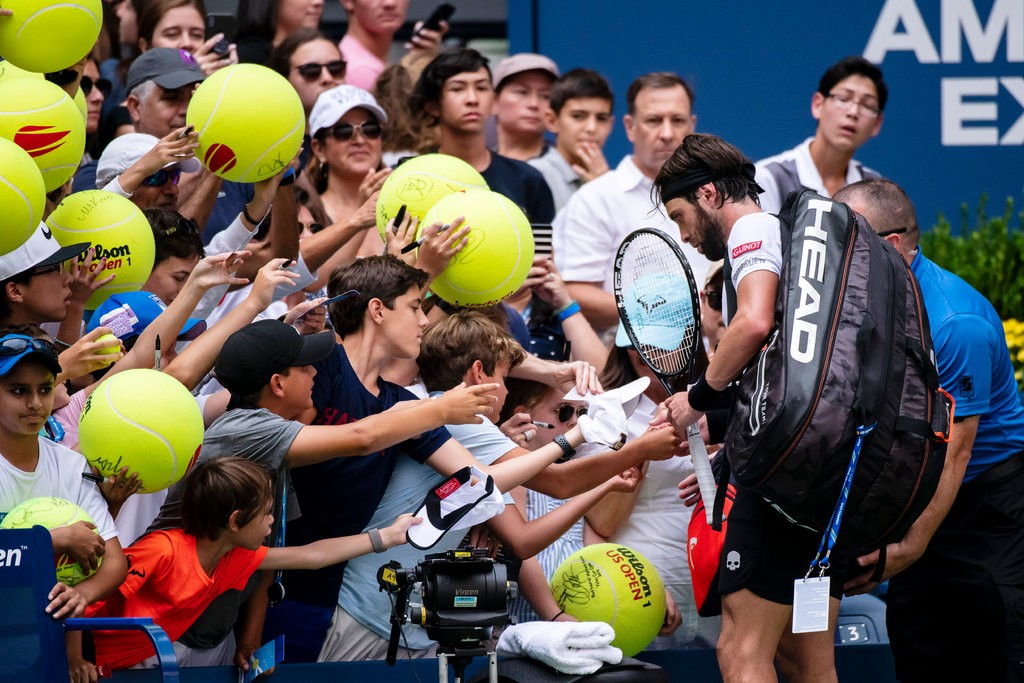 Nikoloz Basilashvili 2 новости US Open, в Открытый чемпионат США, Заза Пачулия, Николоз Басилашвили, Рафаэль Надаль, спорт, теннис