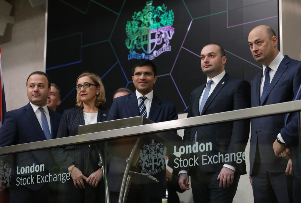 London Stock Exchange новости London Stock Exchange, Великобритания, Грузия, инвестиции, Лондон, Лондонская фондовая биржа, Мамука Бахтадзе, финансы, экономика