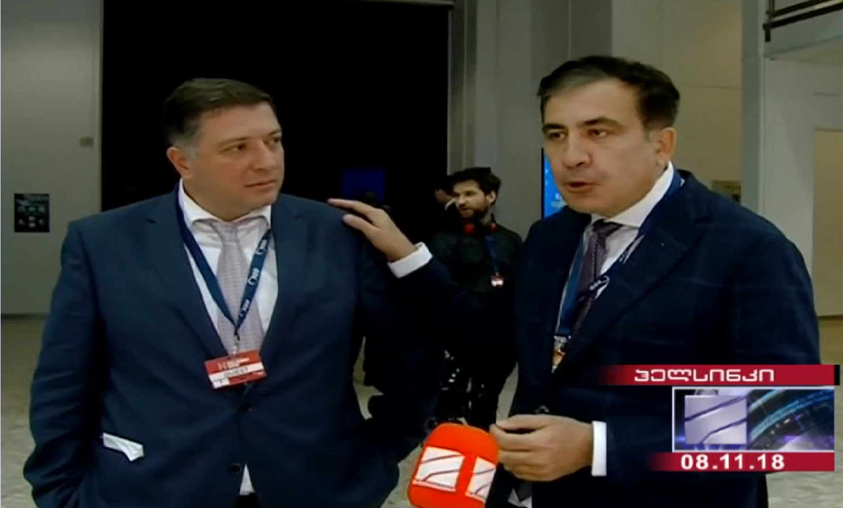 Ugulava Saakashvili второй тур второй тур