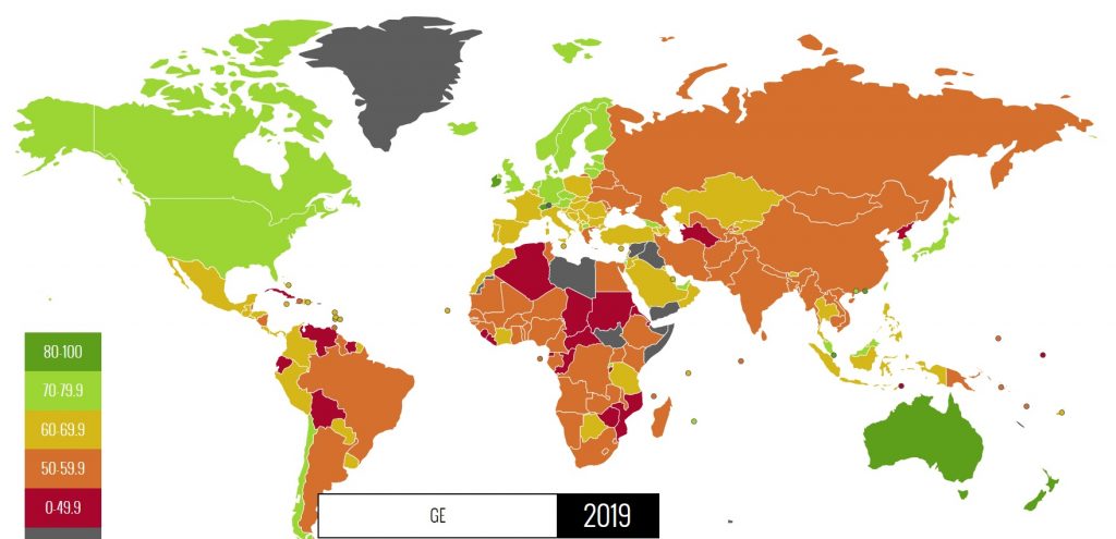 Index of Economic Freedom новости Heritage Foundation, Index of Economic Freedom, Грузия, индекс экономической свободы, рейтинг, экономика