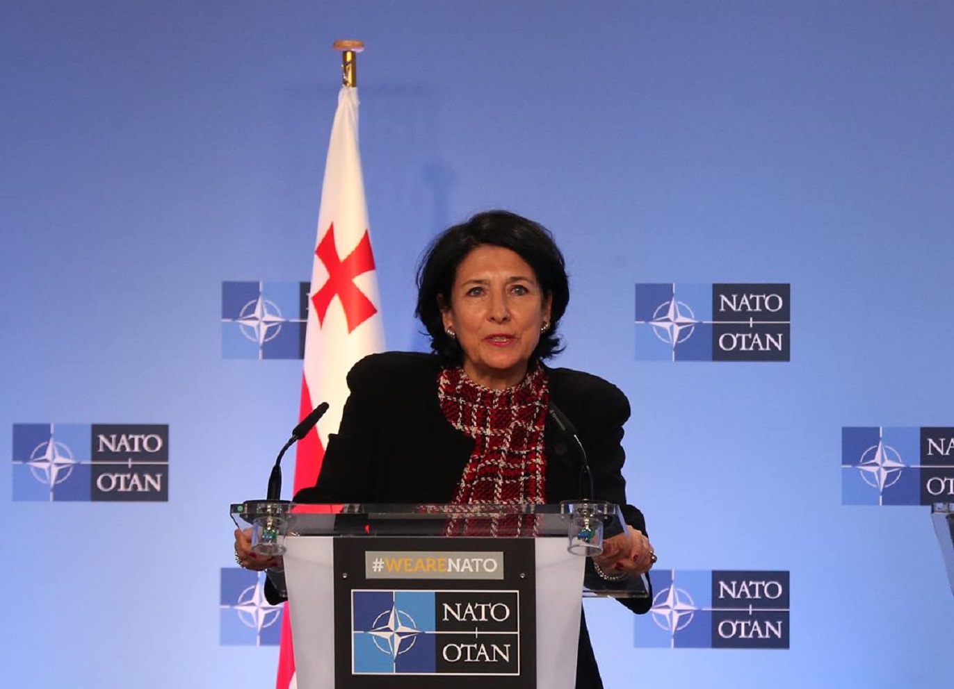 Salome Zourabishvili NATO новости новости