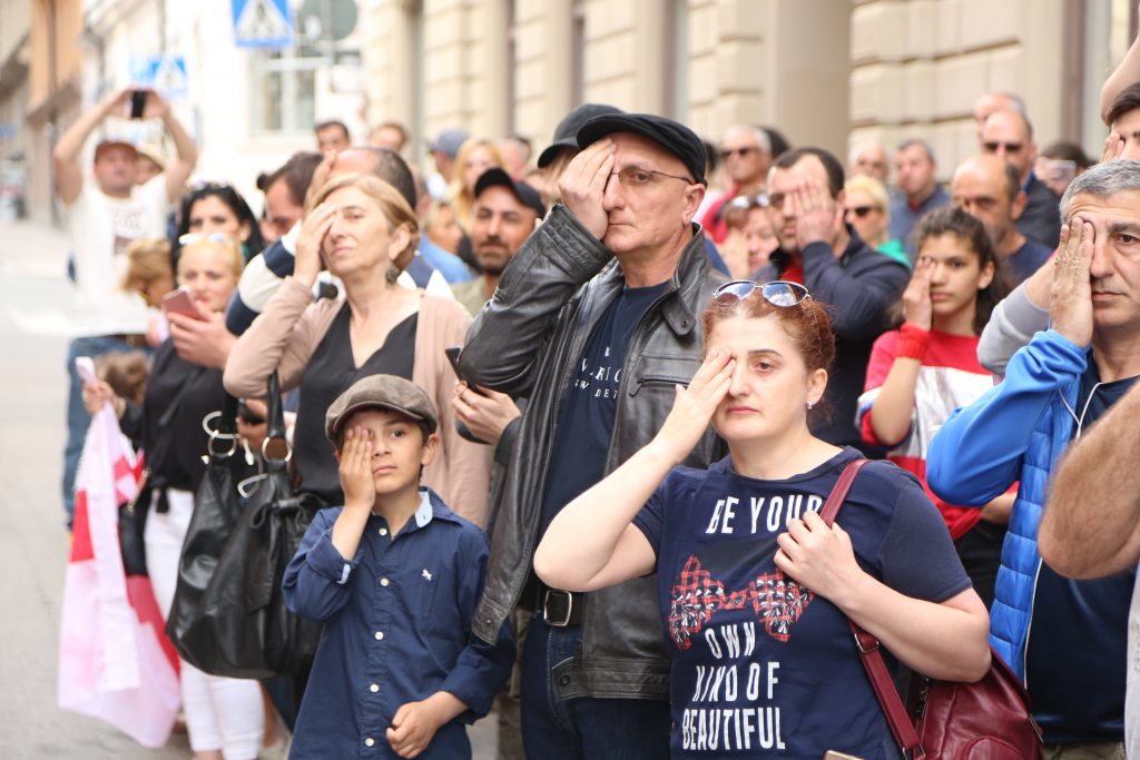 090A3445 новости акция протеста, Грузия, Россия, Стокгольм, тбилиси