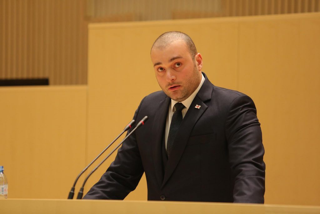 Bakhtadze parlament новости акция протеста, Георгий Гахария, Грузия, Мамука Бахтадзе, парламент, проспект Руставели, разгон митинга, тбилиси