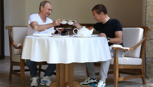 putin i medvedev v sochi путин путин