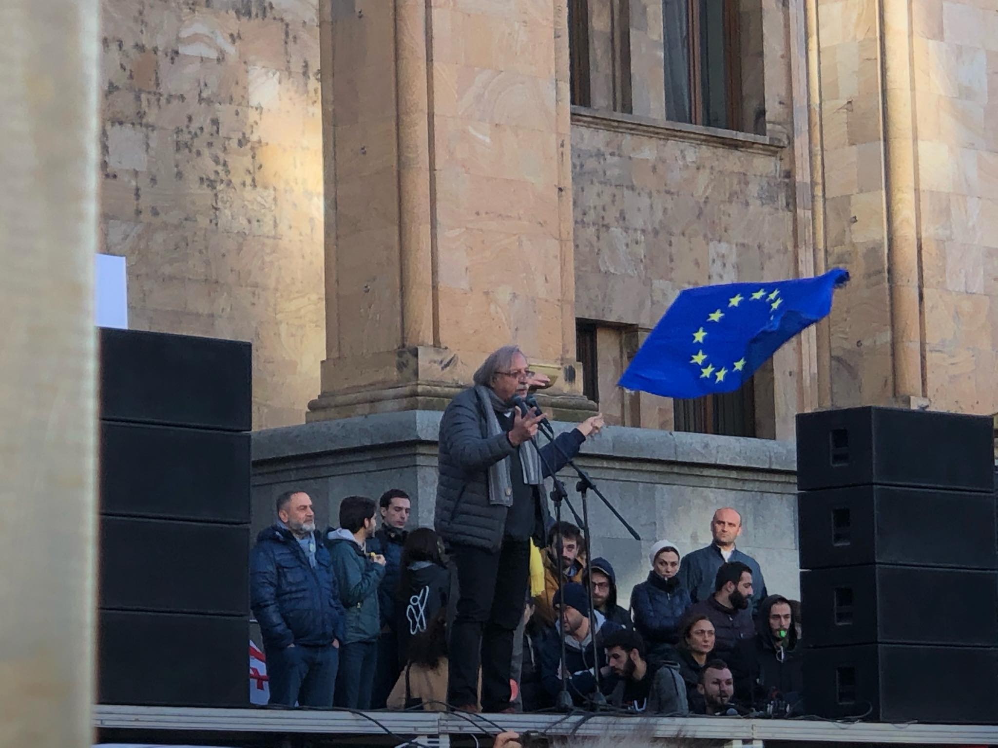 Grigol Vashadze акция протеста акция протеста