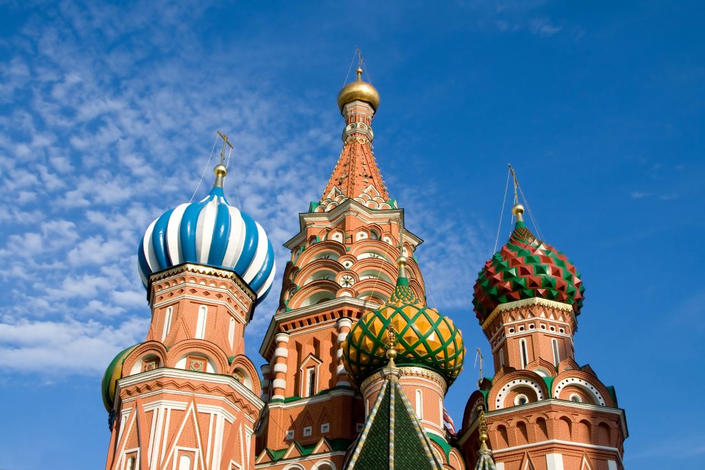 st basil cathedral moscow russia PFWZSKQ новости Грузия-Россия, Левада-Центр, социологический опрос