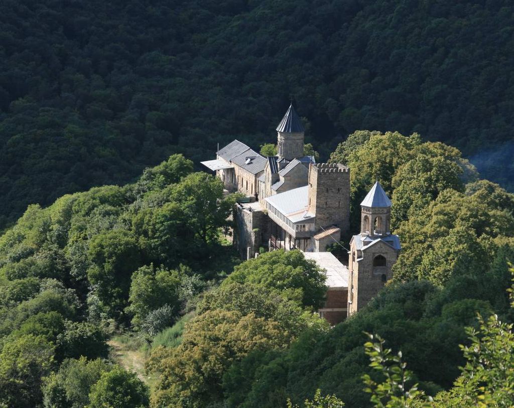 Martkopi monastery as seen from St Antons Tower новости Марткопский монастырь, Россия, убийство