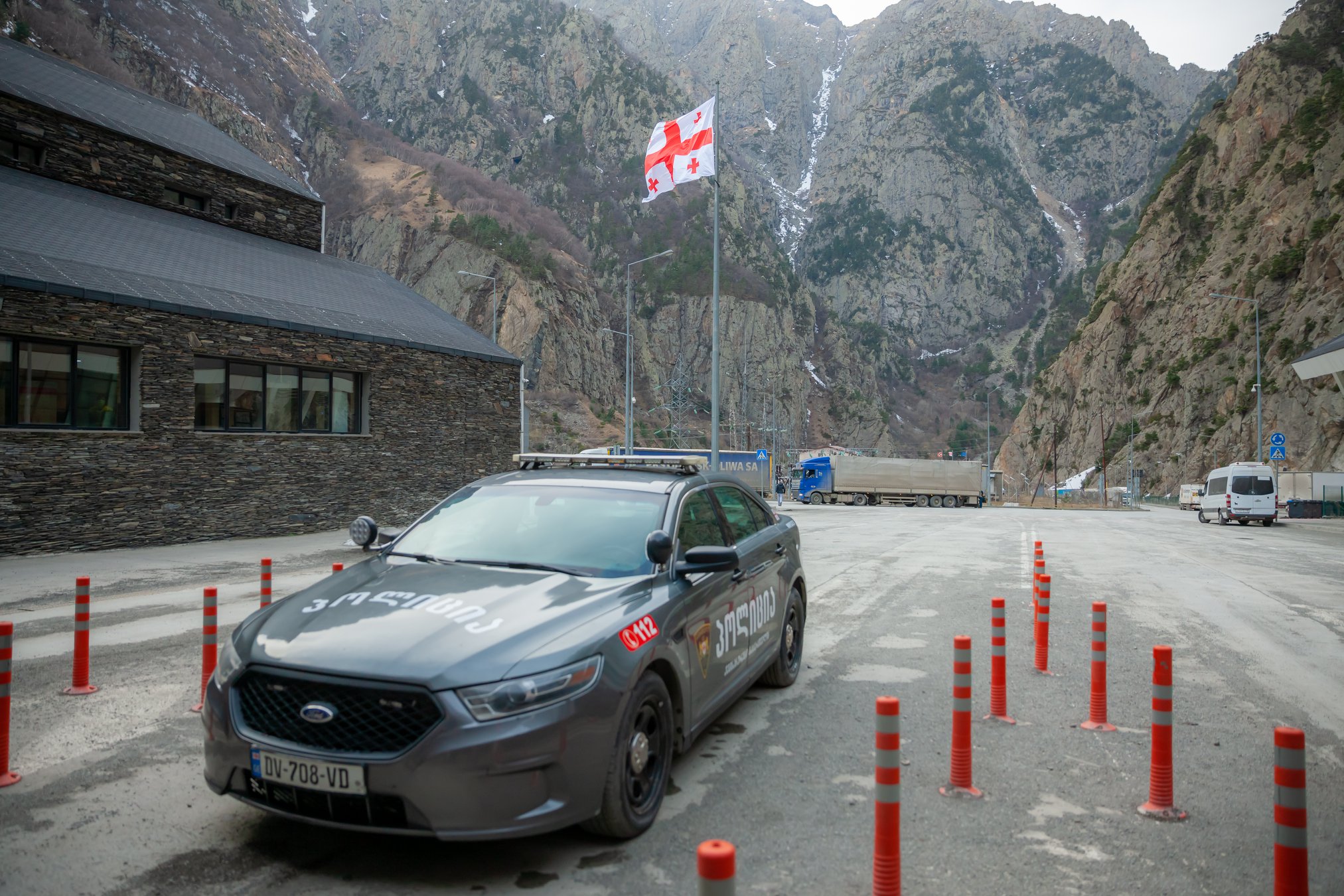 Georgian Russian Border 2 новости Covid-19, Грузия, Межведомственный координационный совет, пандемия коронавируса