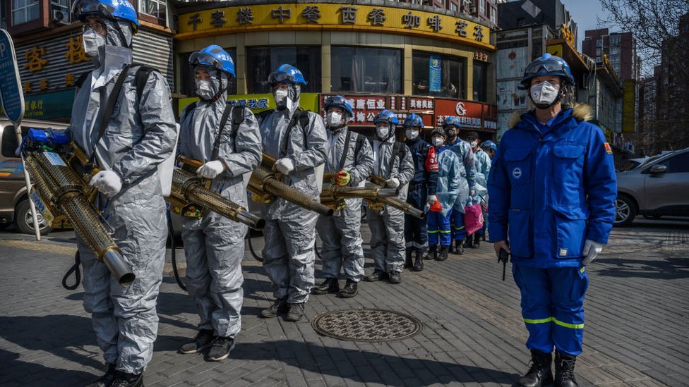 112109435 china wuhan march disinfection getty 1 Новости BBC Новости BBC