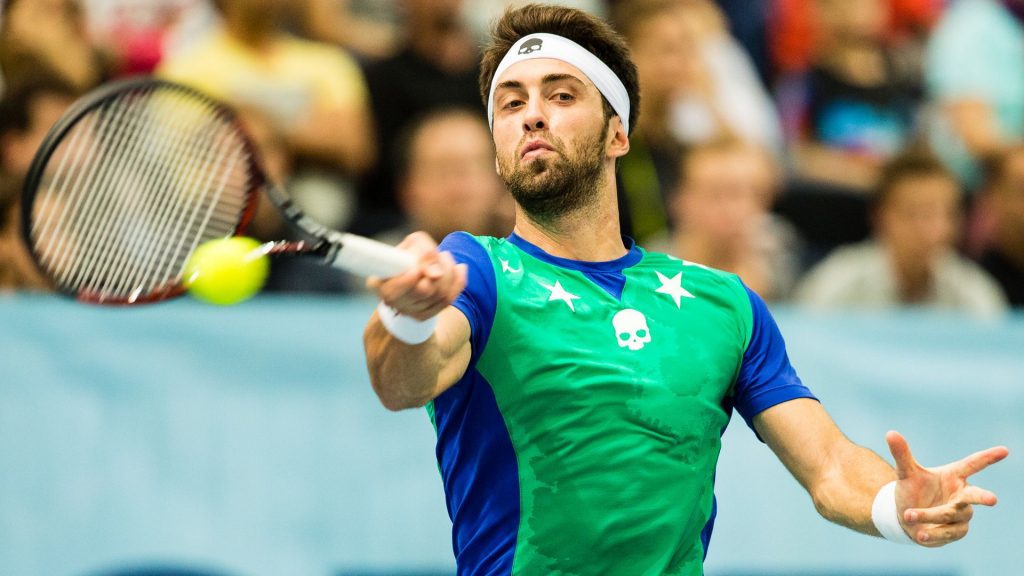 ATP World Tour 500 Vienna 2016 N. Basilashvili GEO vs R. Albot MDA 8 новости грузинский теннисист, Николоз Басилашвили