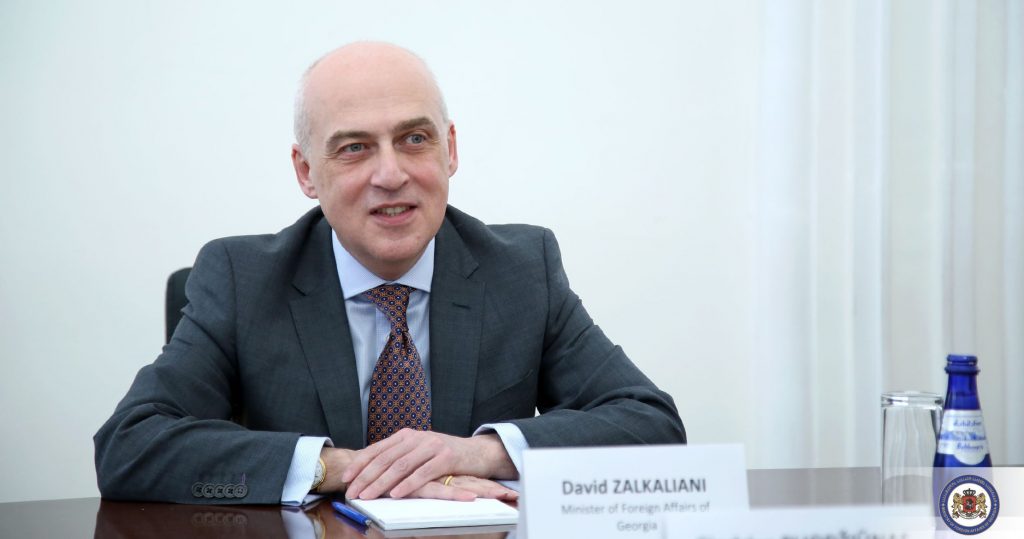 David Zalkaliani новости Давид Залкалиани