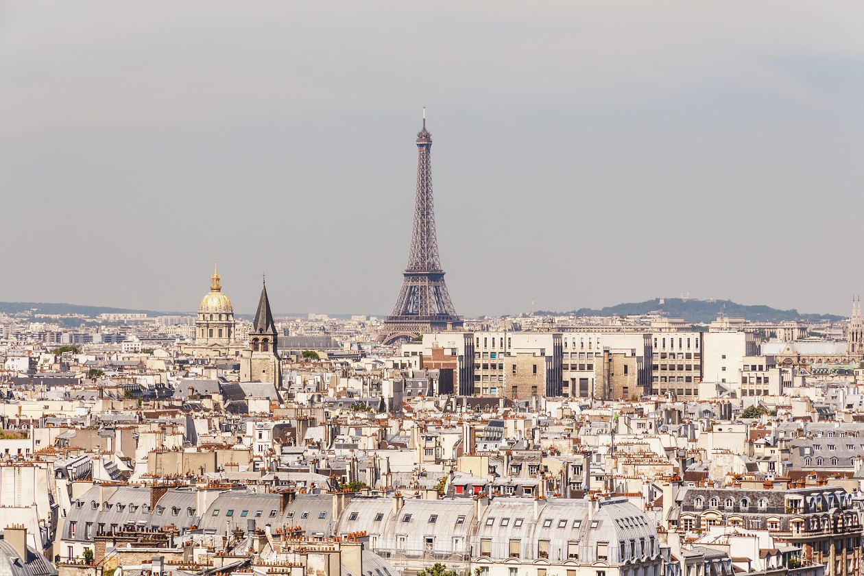 view of paris city france FR5CQES Франция Франция