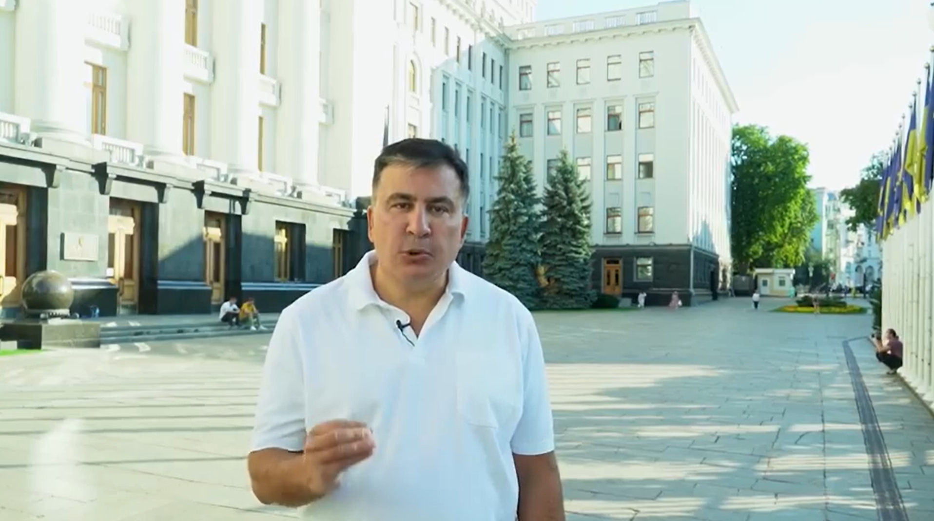 Mikheil Saakashvili Давид Гареджи Давид Гареджи