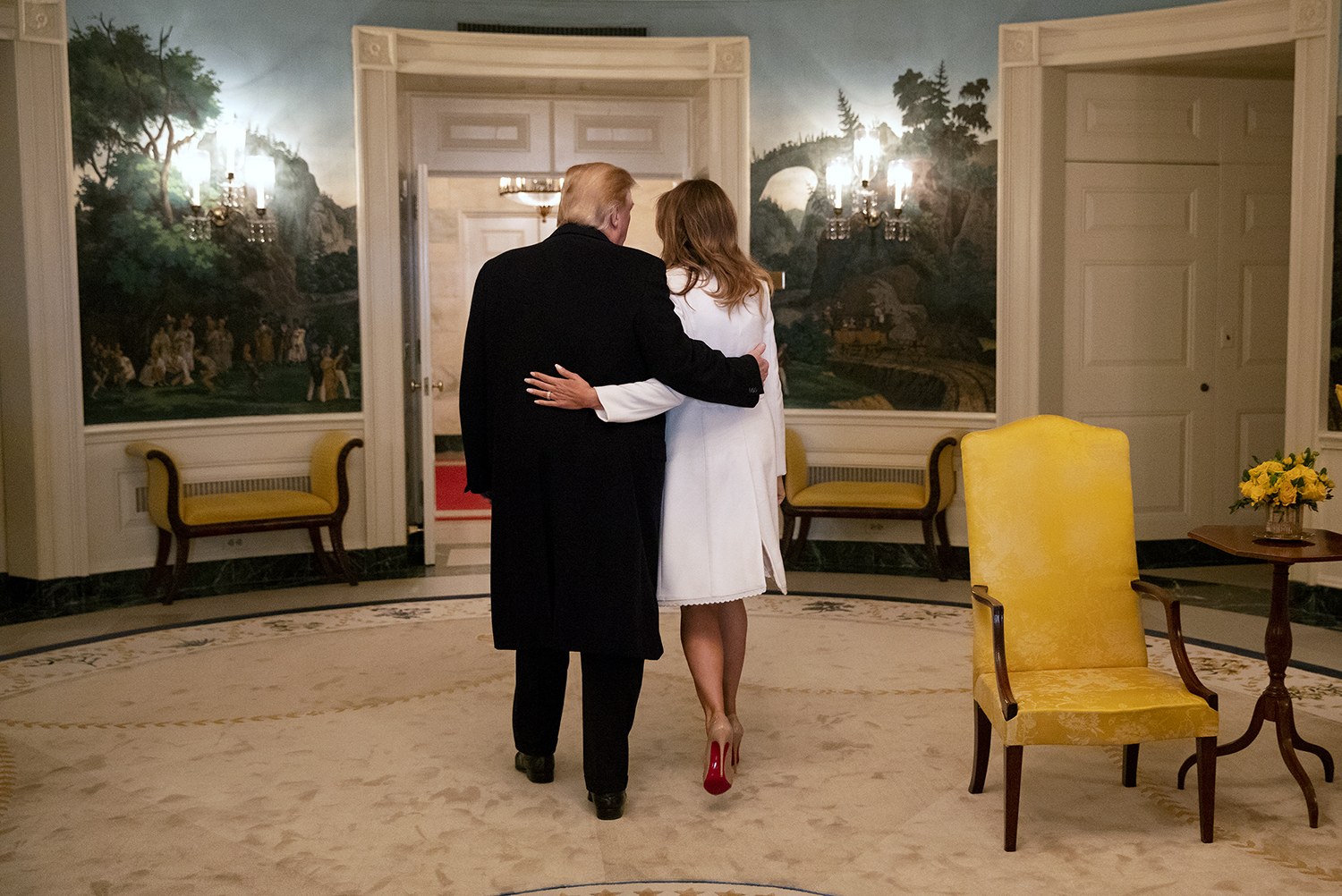 President Donald J. Trump and First Lady Melania Trump 40449499963 новости новости