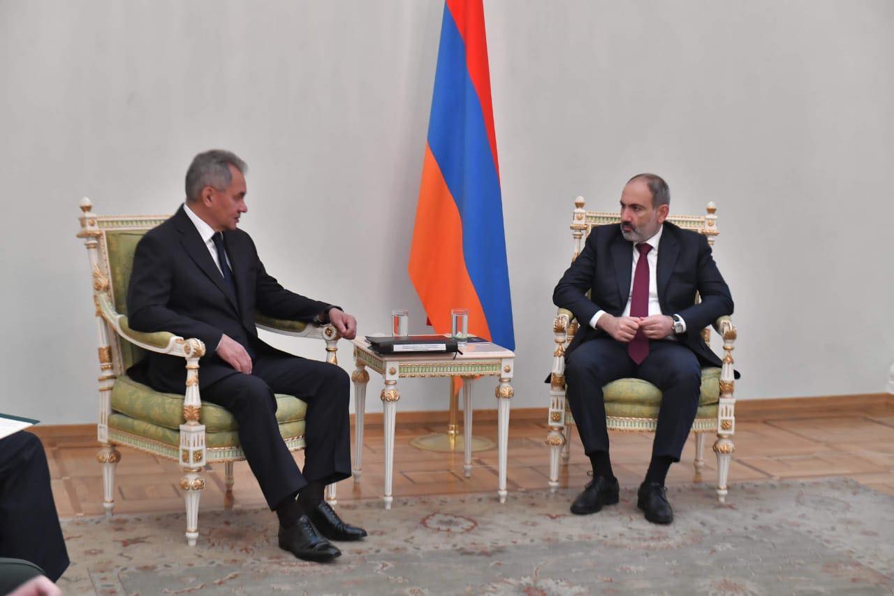 shoigu pashinyan Ереван Ереван