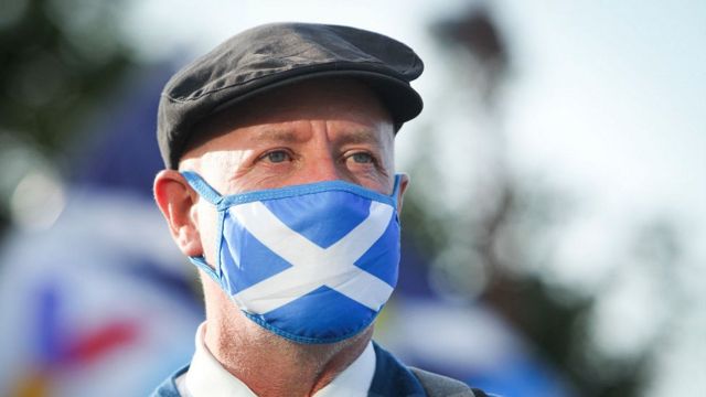 116094124 scots rally sep2020 getty Новости BBC Великобритания, коронавирус в мире, Шотландия