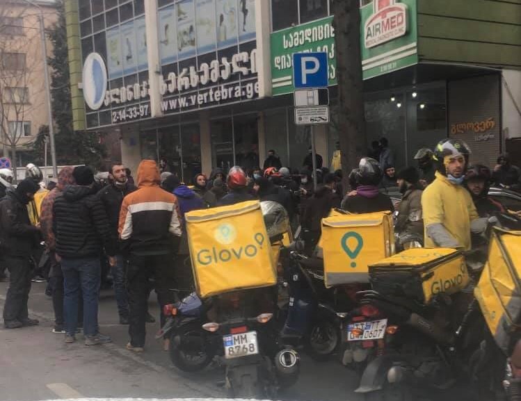 Glovo новости Glovo, Грузия, служба доставки, Тблиси