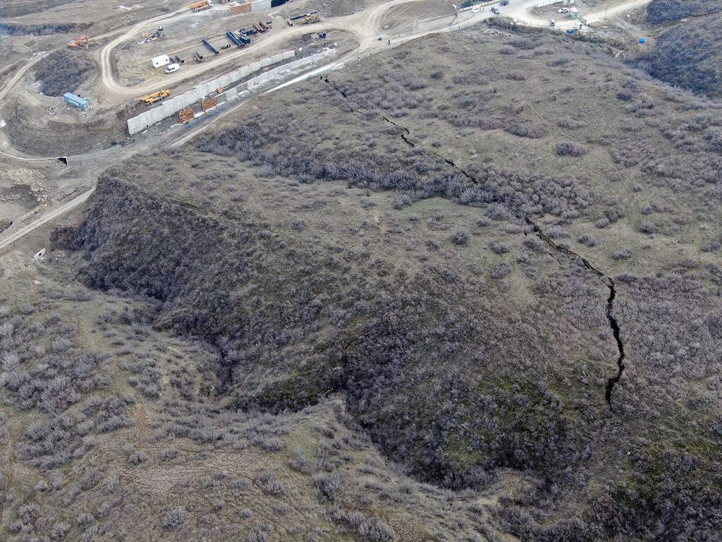 Tbilisi vashlijvari оползень оползень