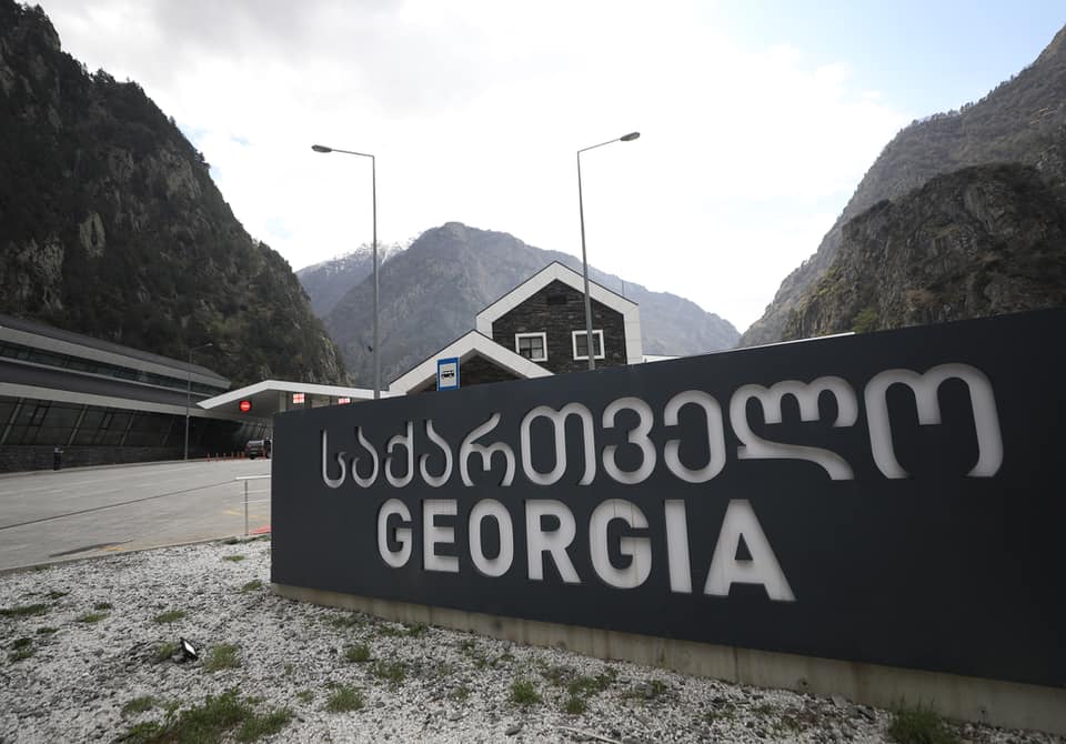 Georgia Border Lars 1 новости Верхний Ларс, Грузия-Россия, МВД Грузии