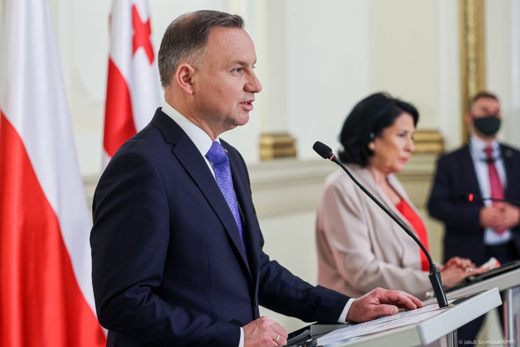 Andrzej Duda 2 новости Анджей Дуда, Грузия-ЕС, Грузия-НАТО, Грузия-Польша, Польша