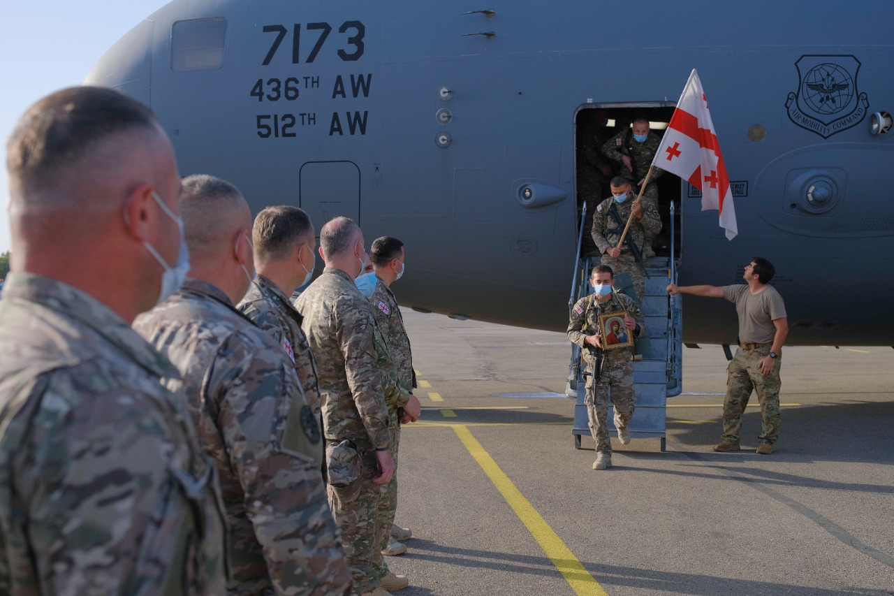 georgian military Афганистан Афганистан