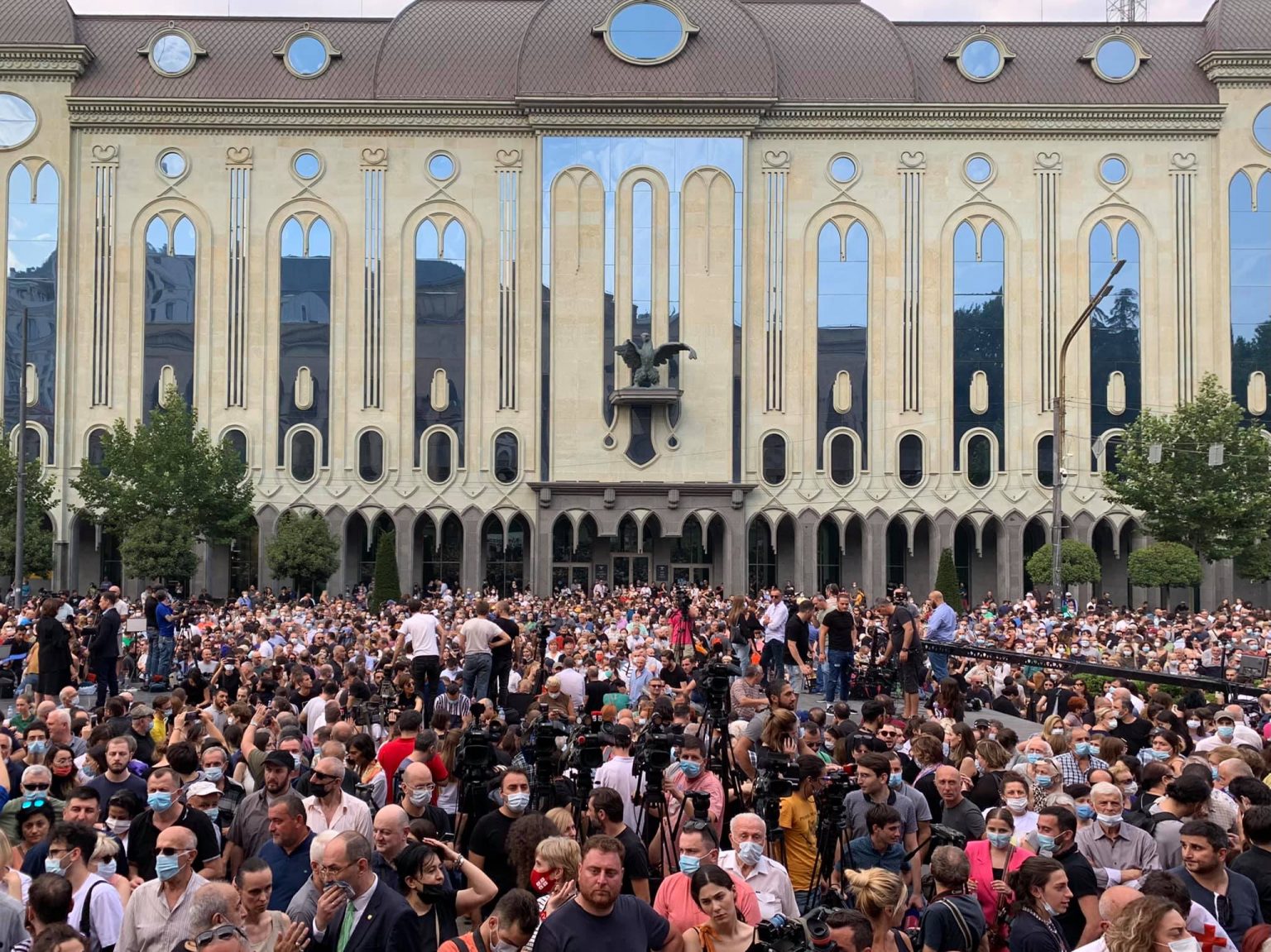 1234512345 новости Tbilisi Pride 2021, Ираклий Гарибашвили, Премьер-министр Грузии