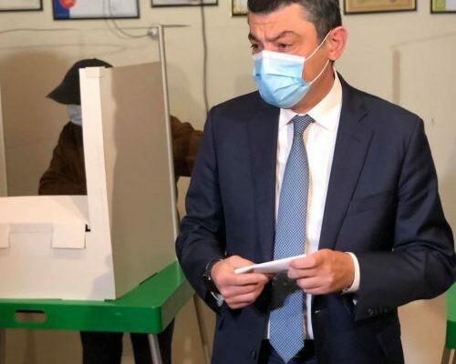 gakharia vote новости выборы-2021, Георгий Гахария, За Грузию