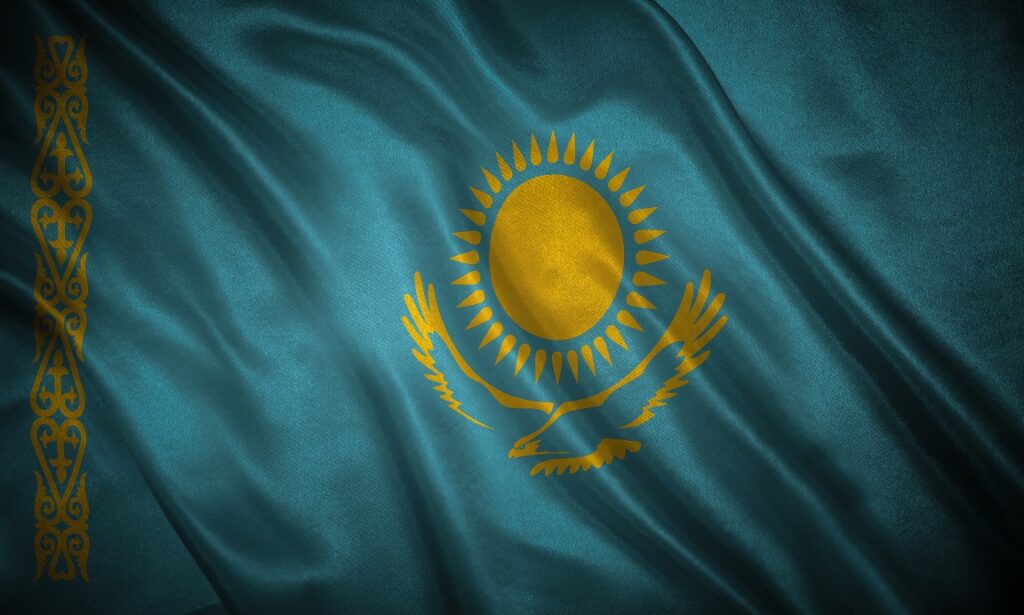 flag of kazakhstan 2022 01 31 06 11 14 utc новости война в Украине, Казахстан, ОДКБ, Россия, украина