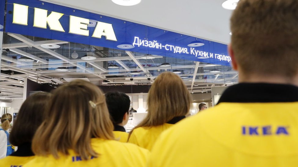 123492051 gettyimages 974219526 BBC News Русская служба Ikea, война в Украине, Россия, украина
