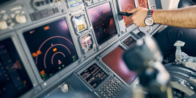 flight deck of the modern passenger plane 2021 09 03 21 03 19 utc новости Mtavari Arkhi, Грузия-Россия