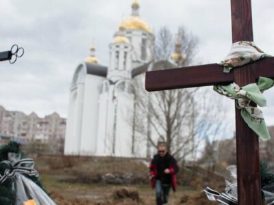 124063949 gettyimages 1239748348 Новости BBC Буча, война в Украине, Россия, украина