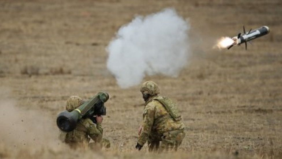 Десятки российских танков были подбиты с помощью ПТРК "Джавелин"