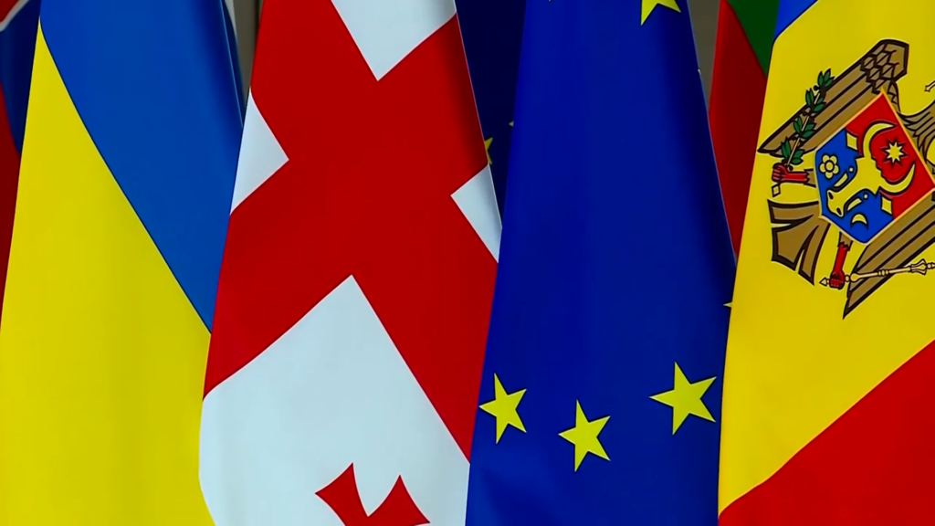 georgia ukraine moldova eu flags новости Грузия-ЕС, Джек Парок