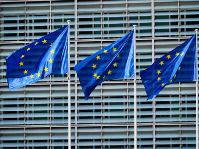 eu flags in front of european commission 2022 03 15 06 13 45 utc Анн Линде Анн Линде