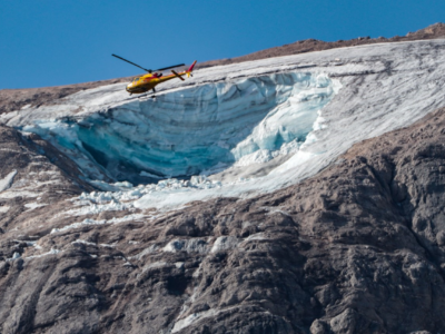 125746607 marmolada Новости BBC Италия, ледник