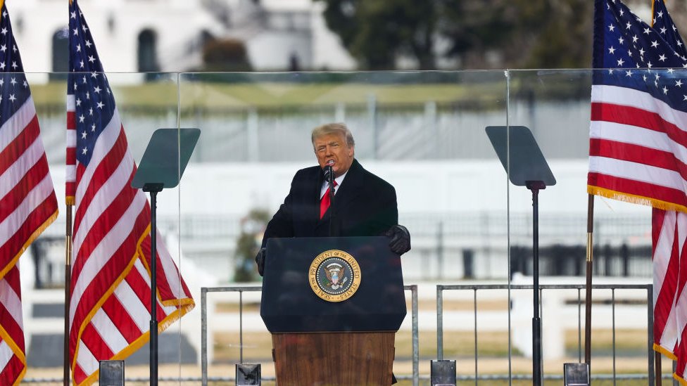 126059032 gettyimages 1230453190 Новости BBC Дональд Трамп, штурм Капитолия