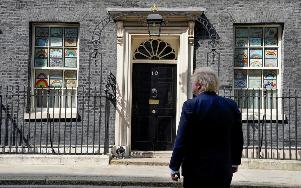 boris johnson drawing to thanks nhs новости Борис Джонсон, Великобритания