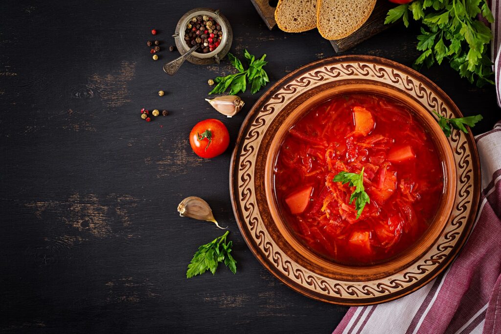 traditional ukrainian russian borscht or red soup 2021 08 26 23 07 21 utc Новости BBC Александр Ткаченко, борщ, Россия, украина, ЮНЕСКО