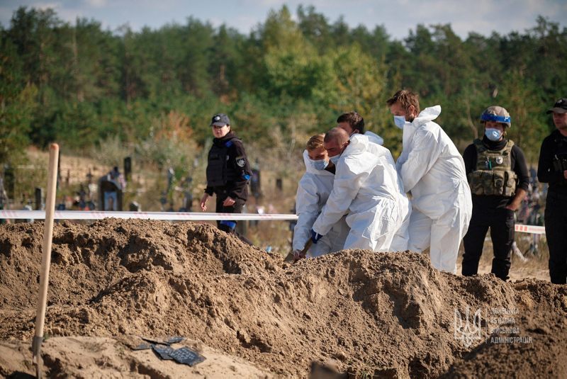 another mass grave discovered in liberated lyman governor 1665218086510 новости война в Украине, Лиман