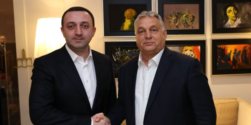 irakli gharibashvili victor orban e1666881164946 новости Венгрия, Виктор Орбан, Грузия-Венгрия, Грузия-ЕС, Ираклий Гарибашвили