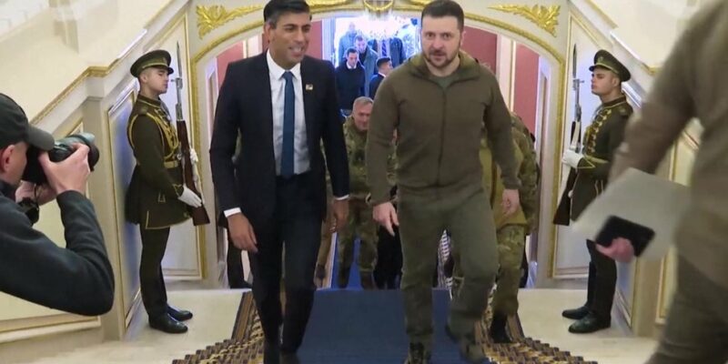 127700707 zelensky Новости BBC война в Украине, Риши Сунак