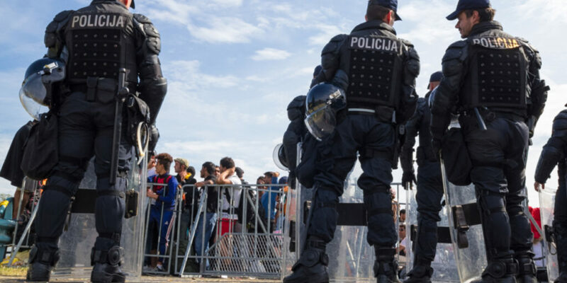 Более 50 чеченских иммигрантов задержаны в Хорватии 1 croatia police 10.11.2022 1024x683 1 новости OC Media, Россия, Хорватия, Чечня