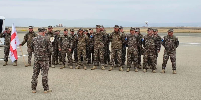 georgian troops going to central african republic новости